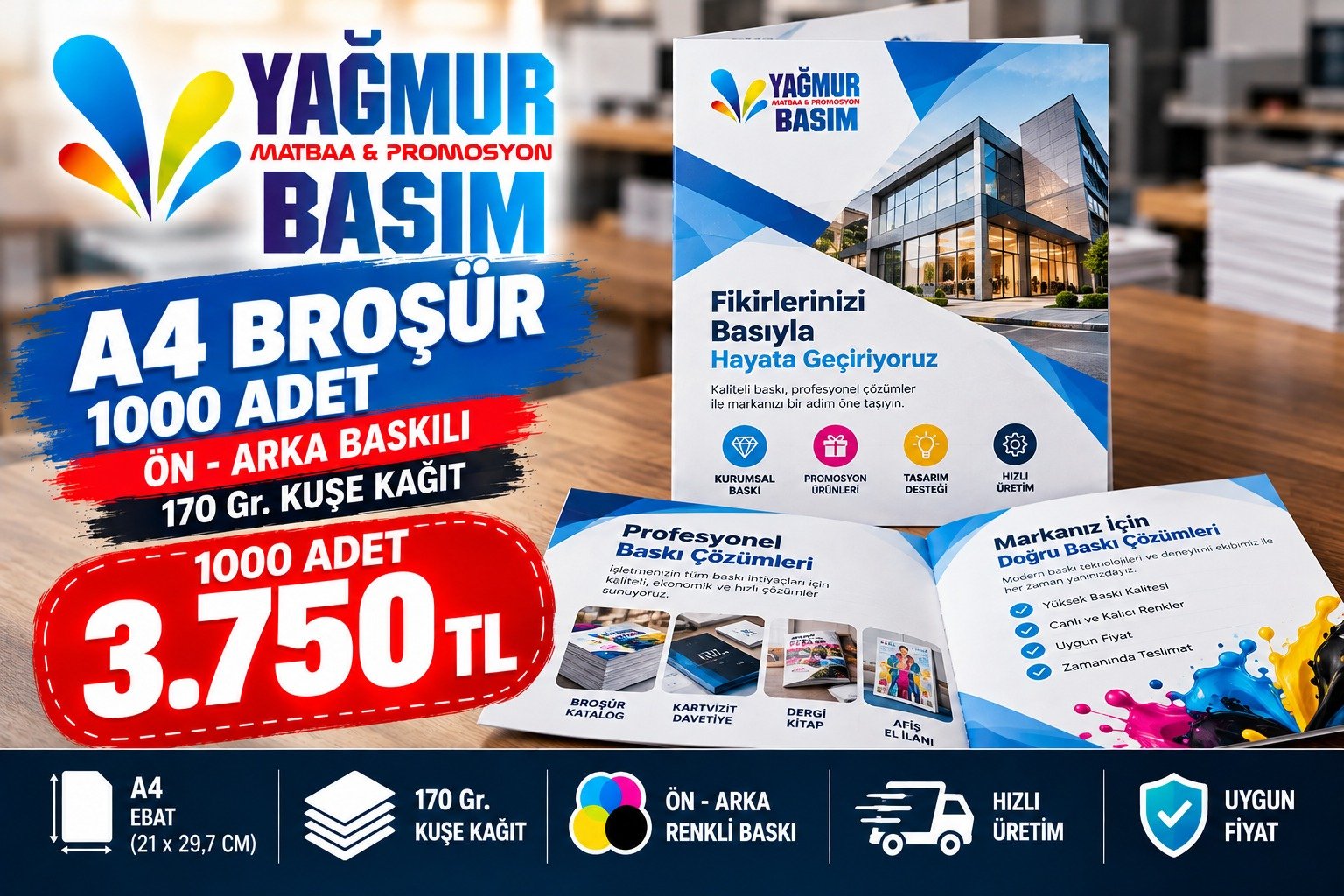 a4 broşür