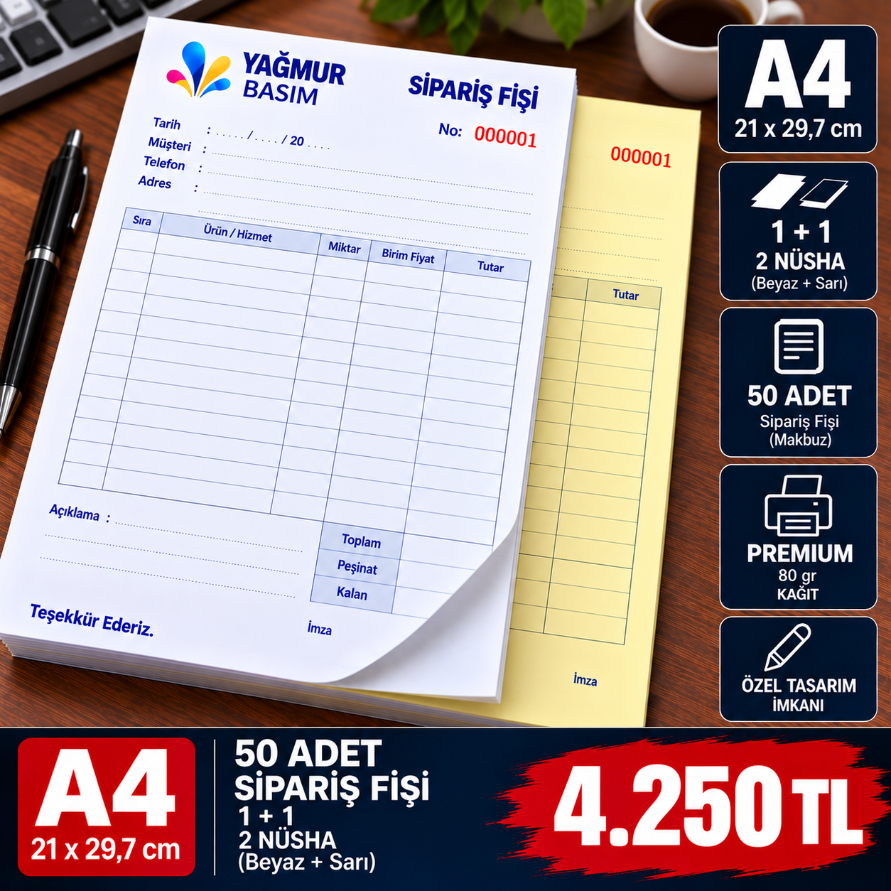 makbuz katagori a4 1+1