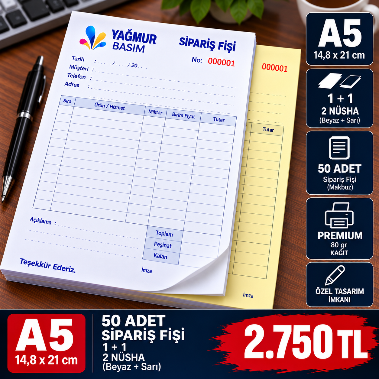 makbuz katagori a5 1+1